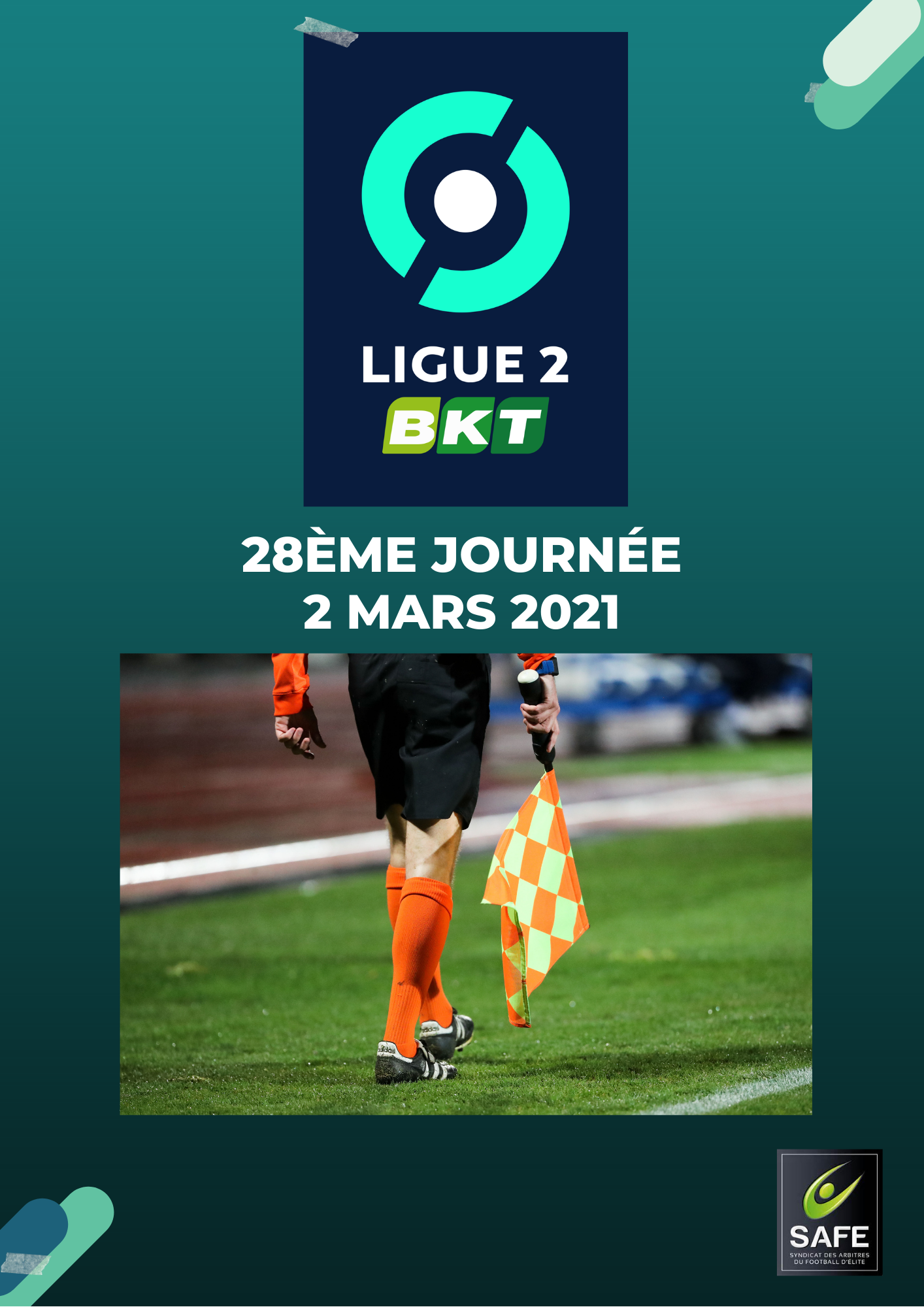 Désignations 28ème journée de Ligue 2